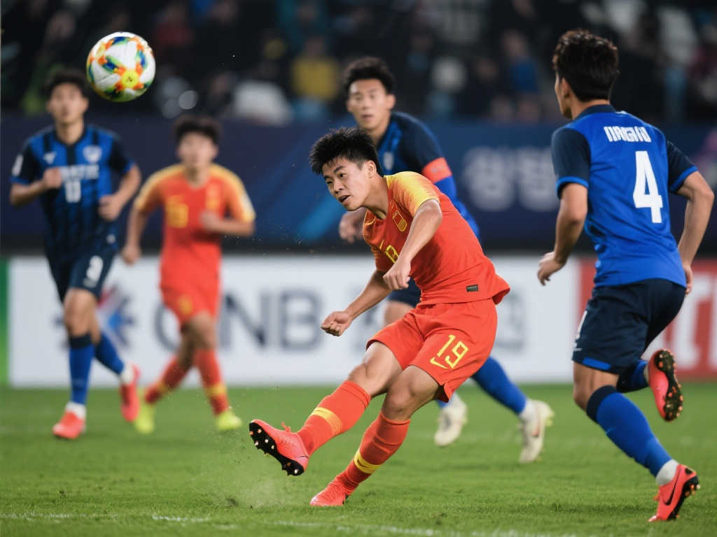 国青热身赛1-4不敌全北，张志雄任意球惊艳世界波